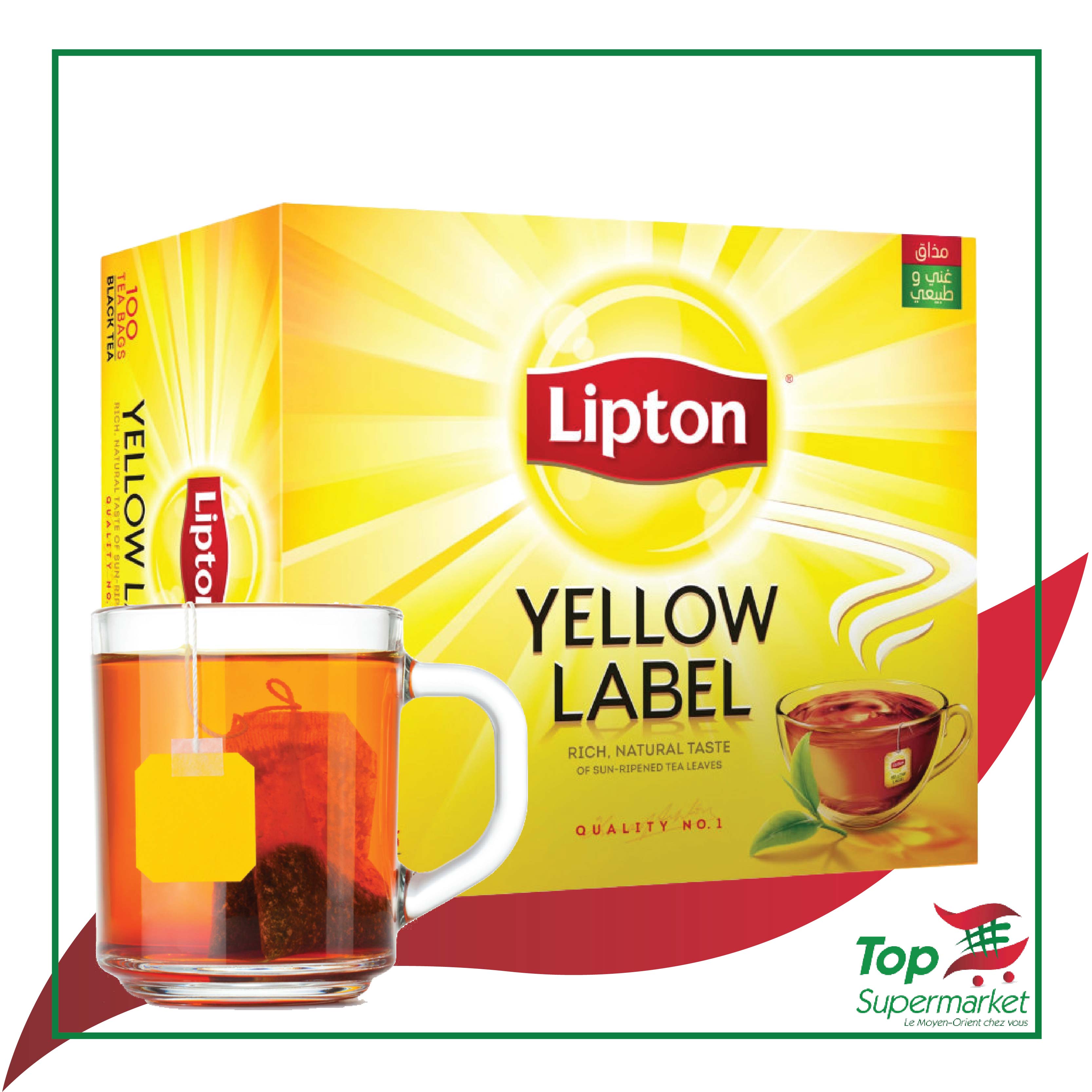 Lipton Tea Bags X100 Pieces